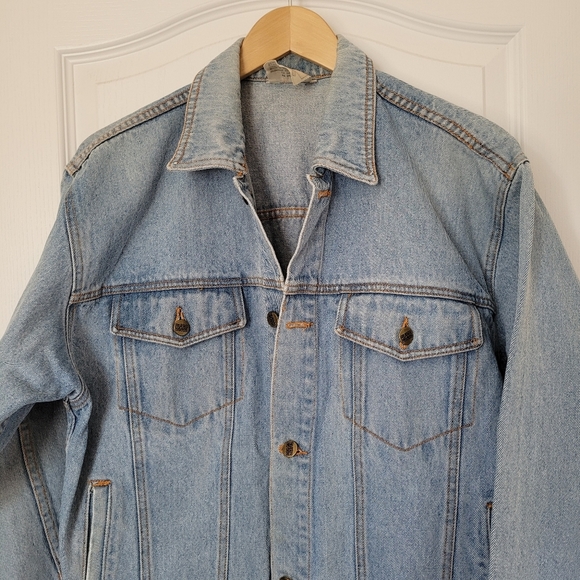 VINTAGE Jonathan G Denim Jacket | size SMALL - Picture 4 of 7